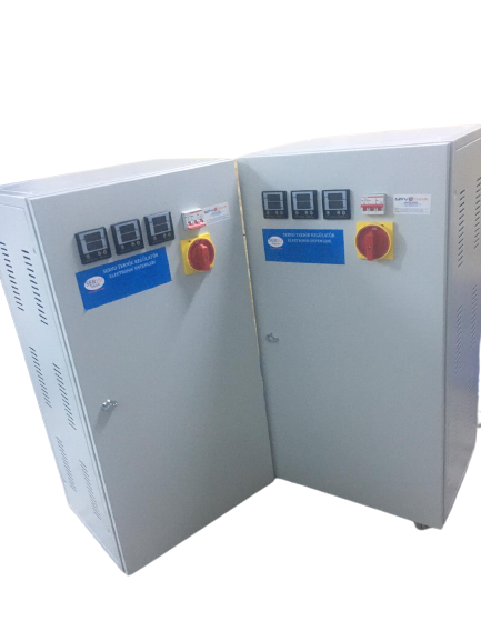 45 KVA TRİFAZE SERVO TAM OTOMATİK MİKRO İŞLEMCİLİ REGULATÖR